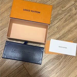 Louis Vuitton brand new sunglasses case and box